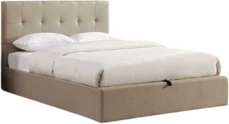 Lit coffre Corbi 160x200 - sable - Image 4