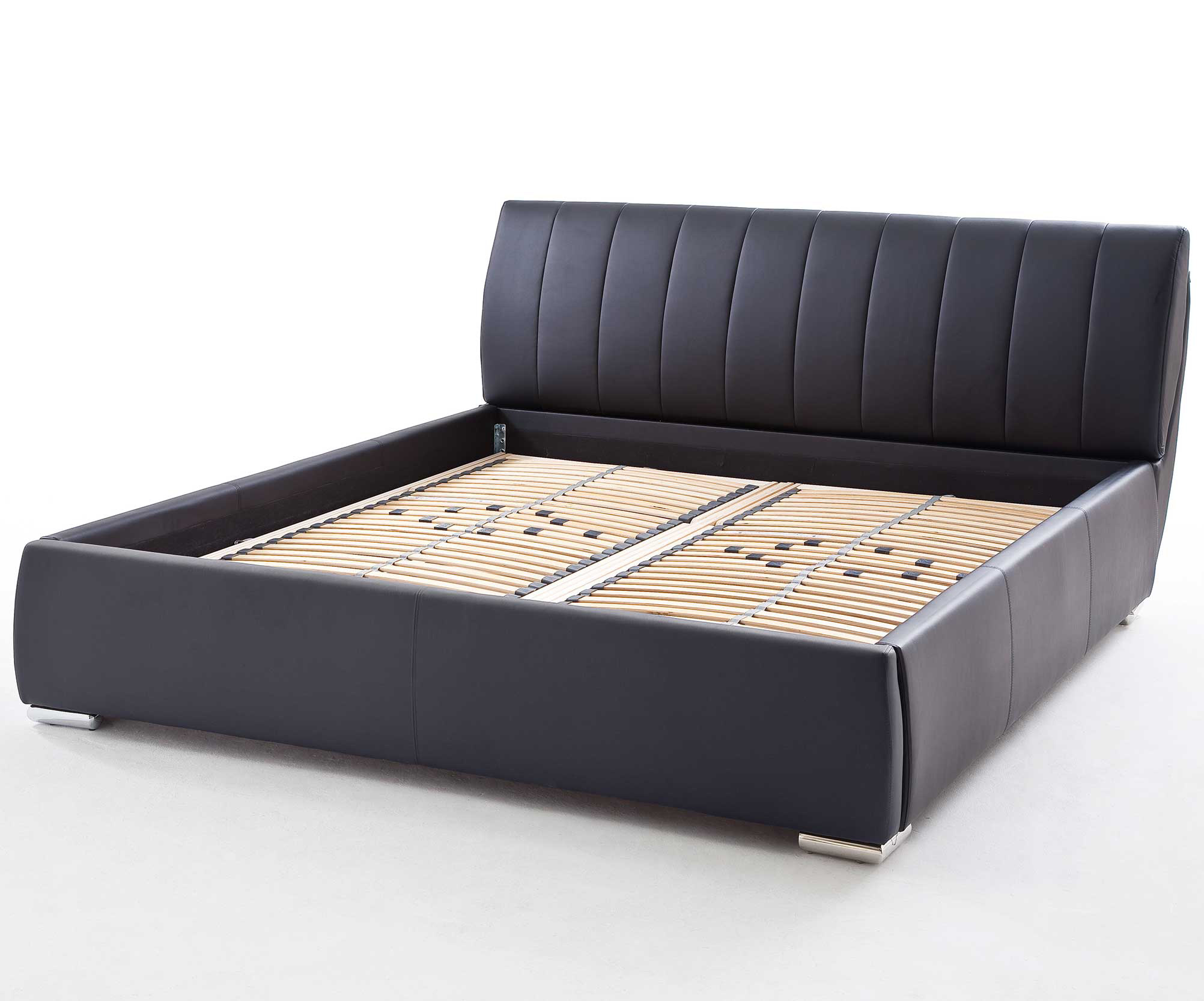 Lit coffre Davos 180x200 - noir - Image 7