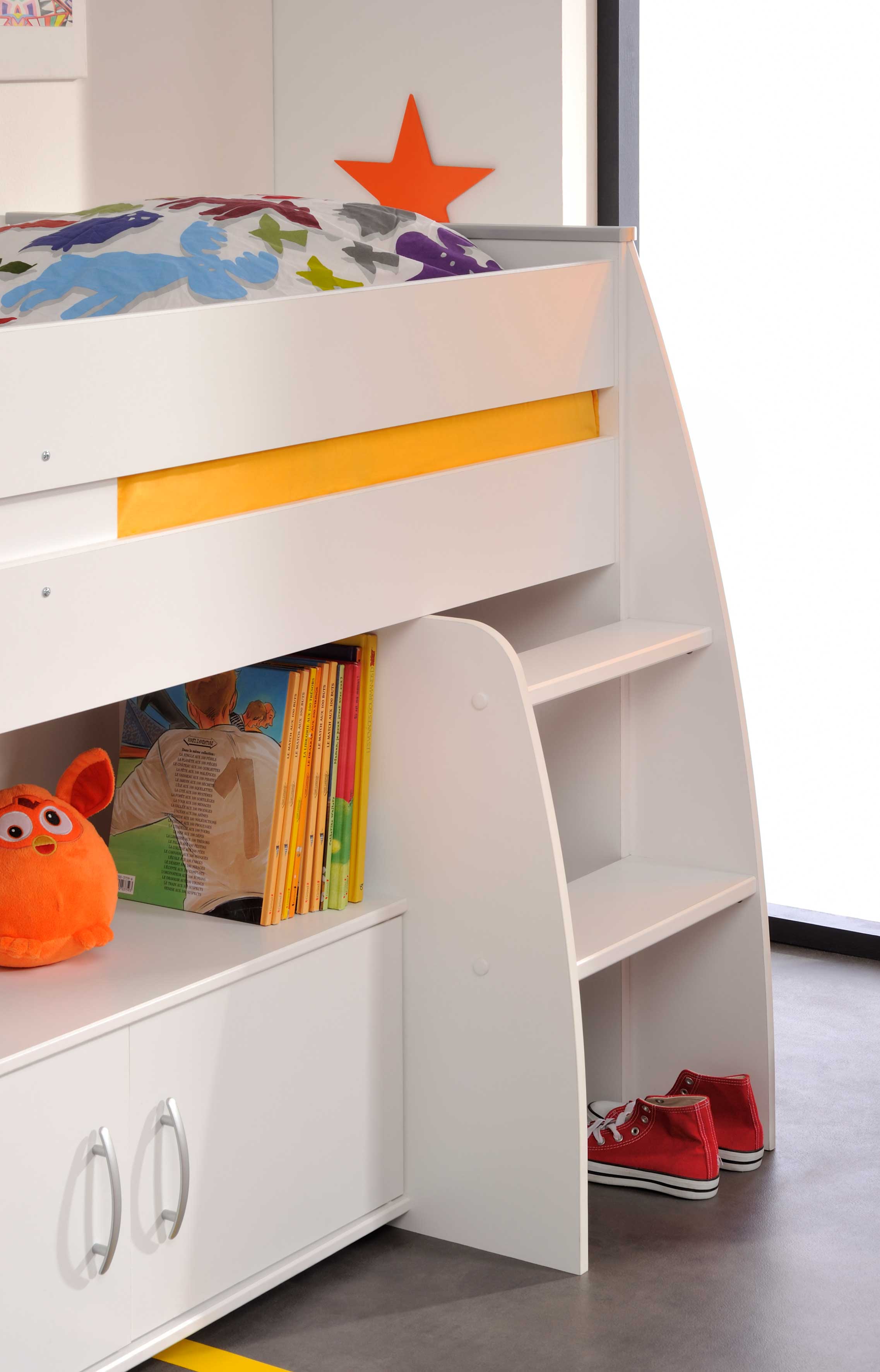 Lit combiné Upside Down 90x200 - blanc - Image 6