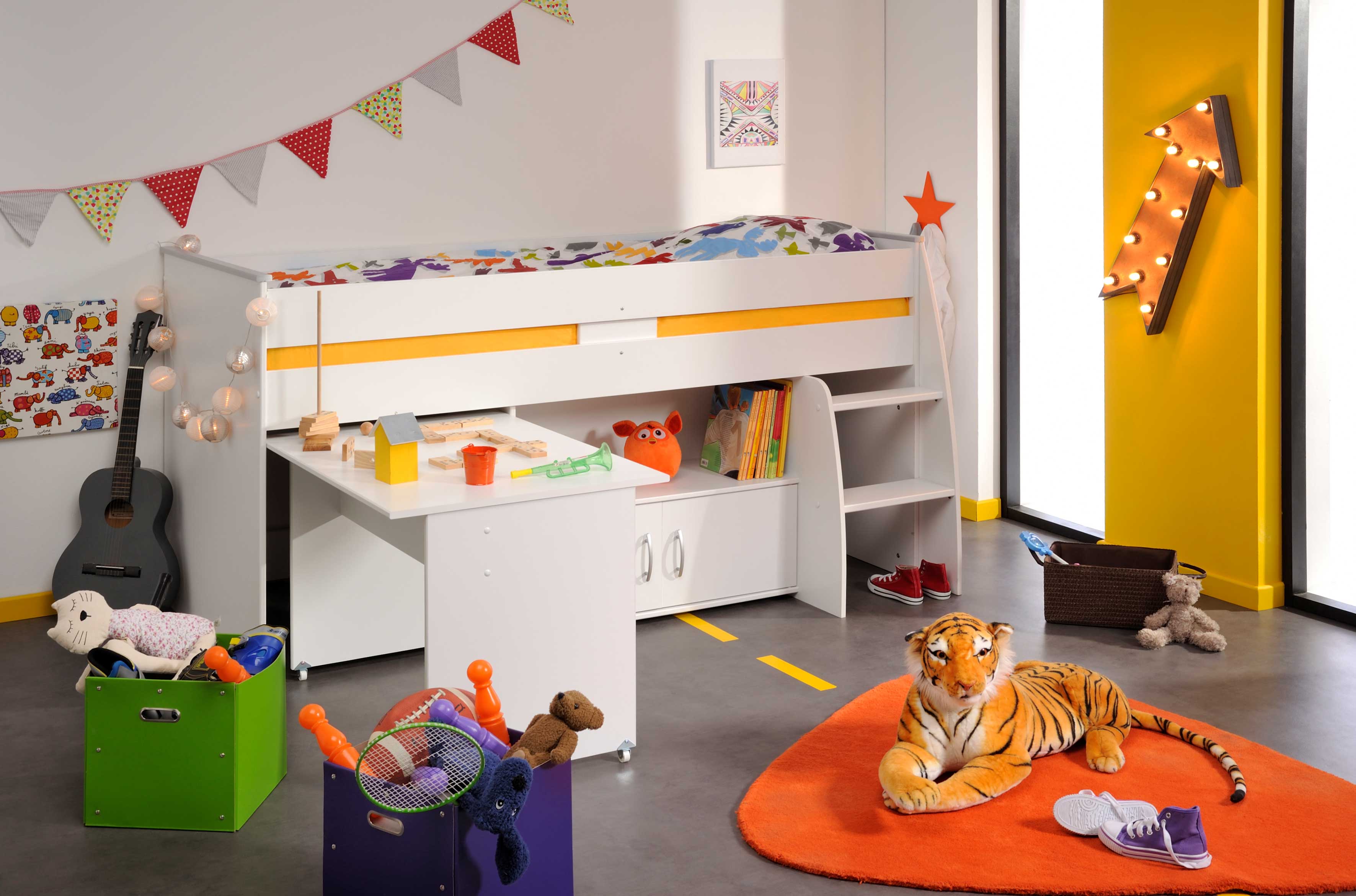 Lit combiné Upside Down 90x200 - blanc - Image 9