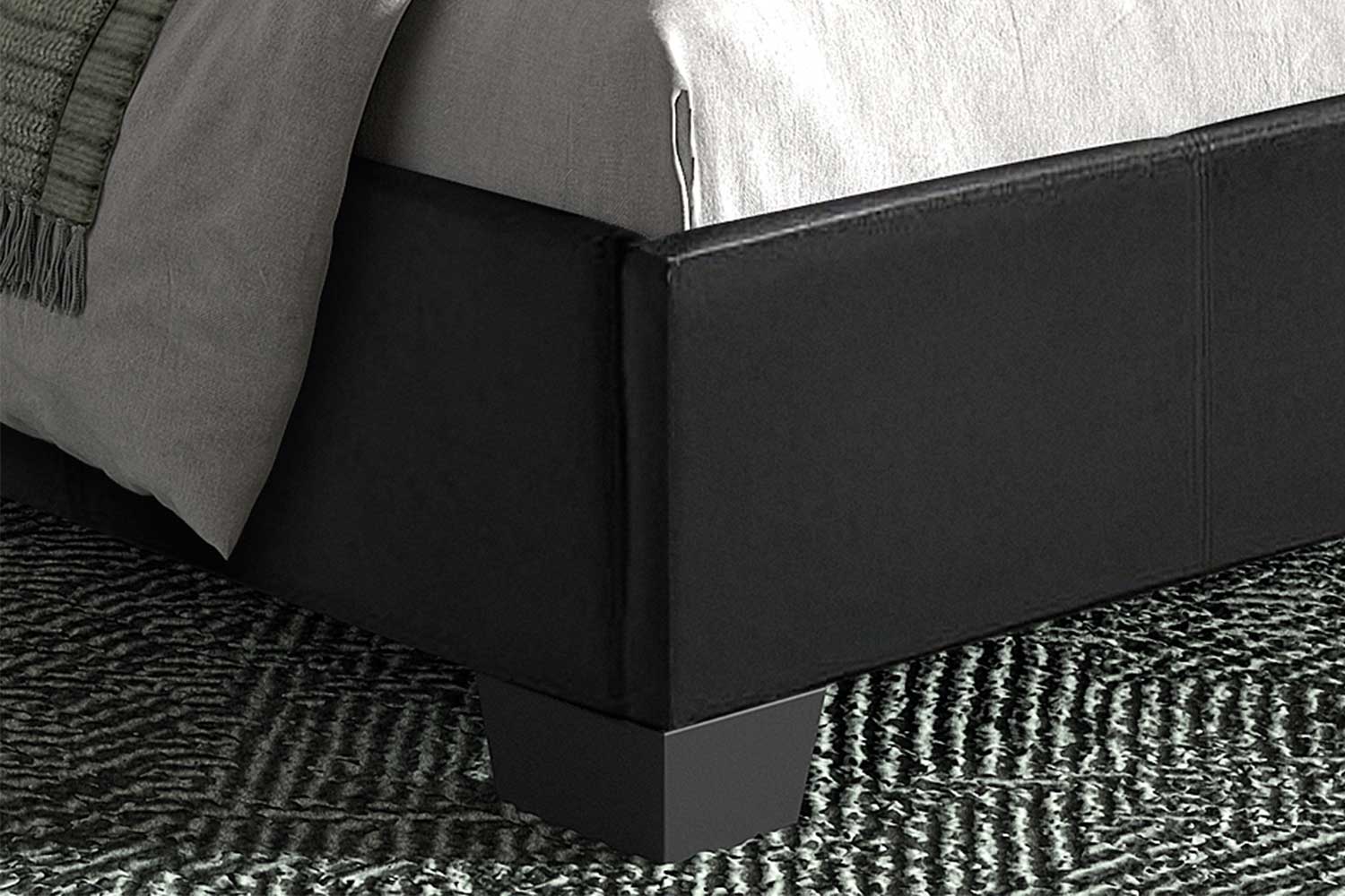 Lit double Miro 140x200 - noir - Image 5