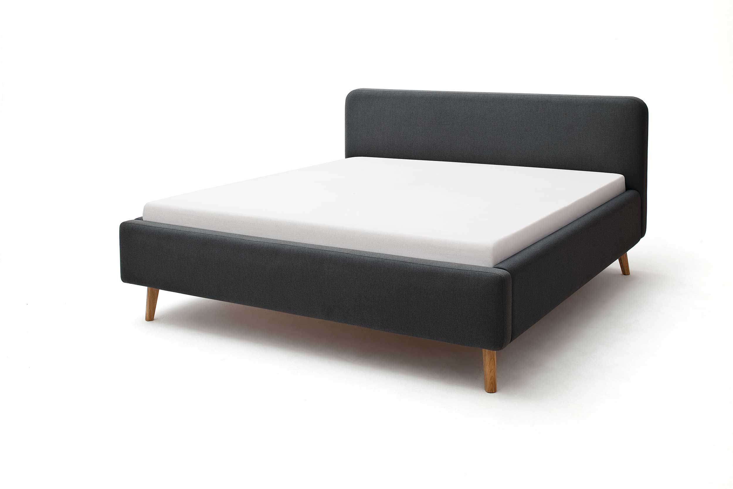 Lit en tissu Tony 180x200 - anthracite - Image 5