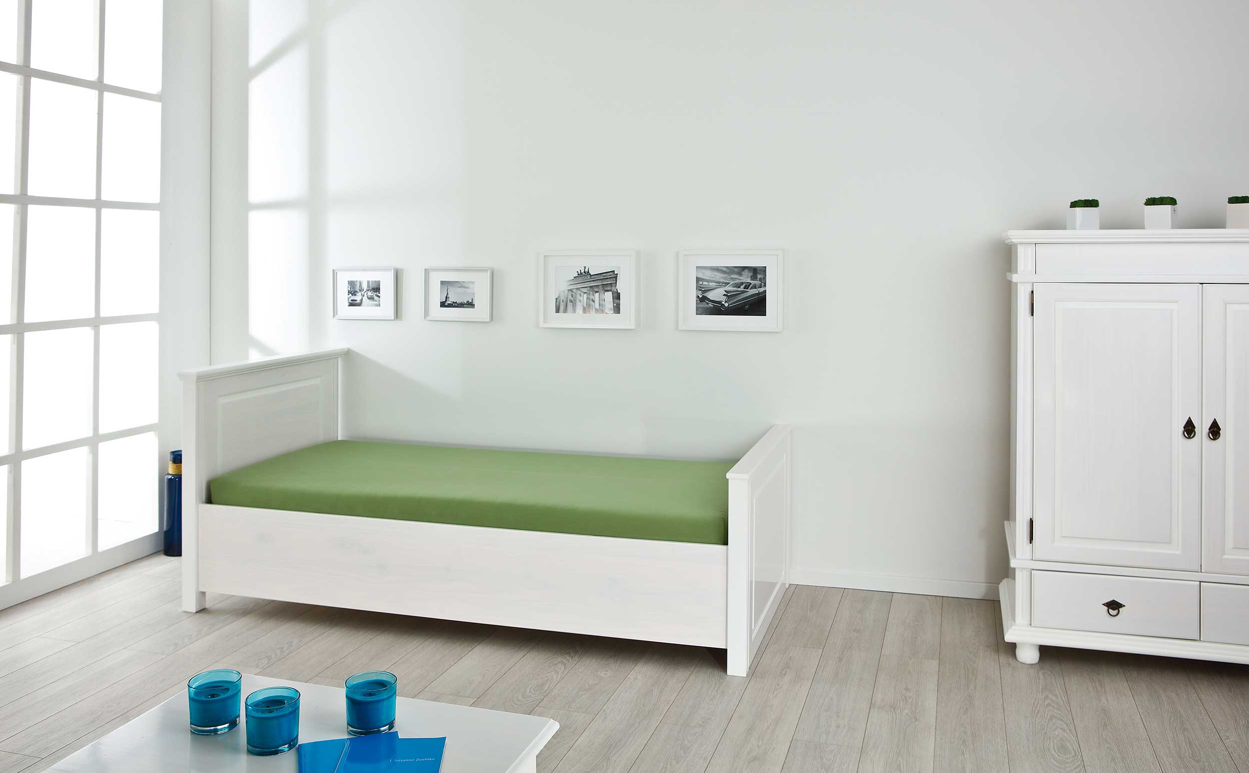 Lit enfant Danz 90x200 cm - white wash - Image 6