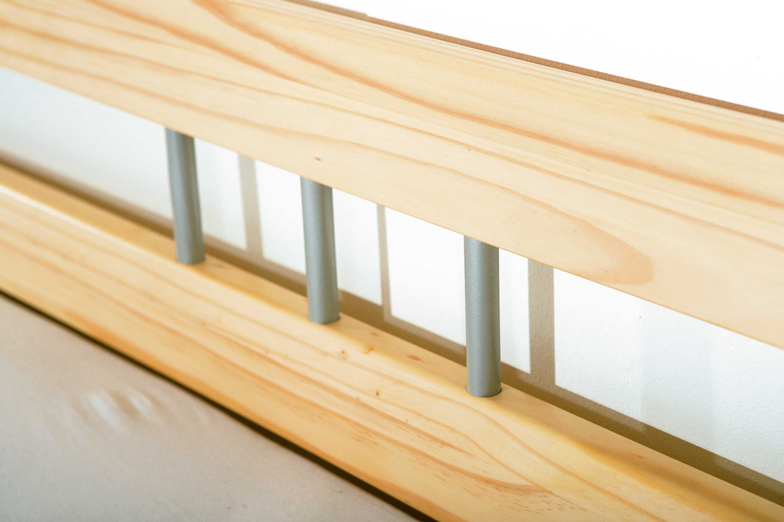 Lit enfant en bois Olga 90x200 cm - bois pin - Image 2