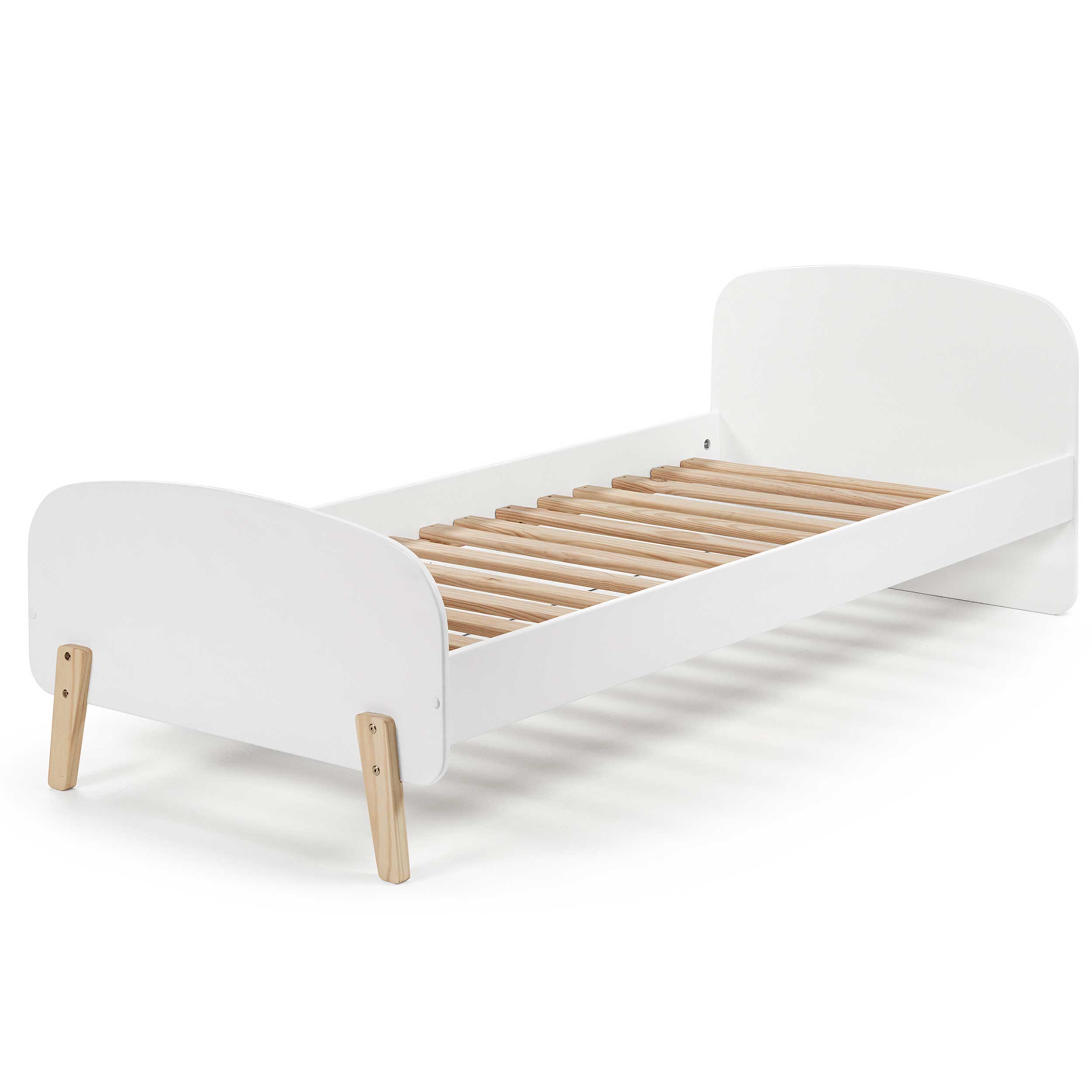 Lit enfant Kiddy 90x200 avec tiroir de lit - blanc - Image 3