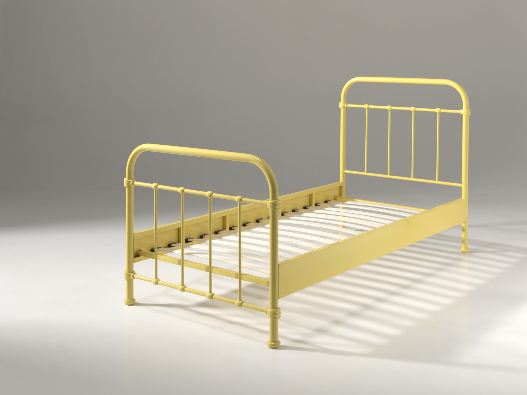 Lit enfant New York 90x200cm métal - jaune - Image 2