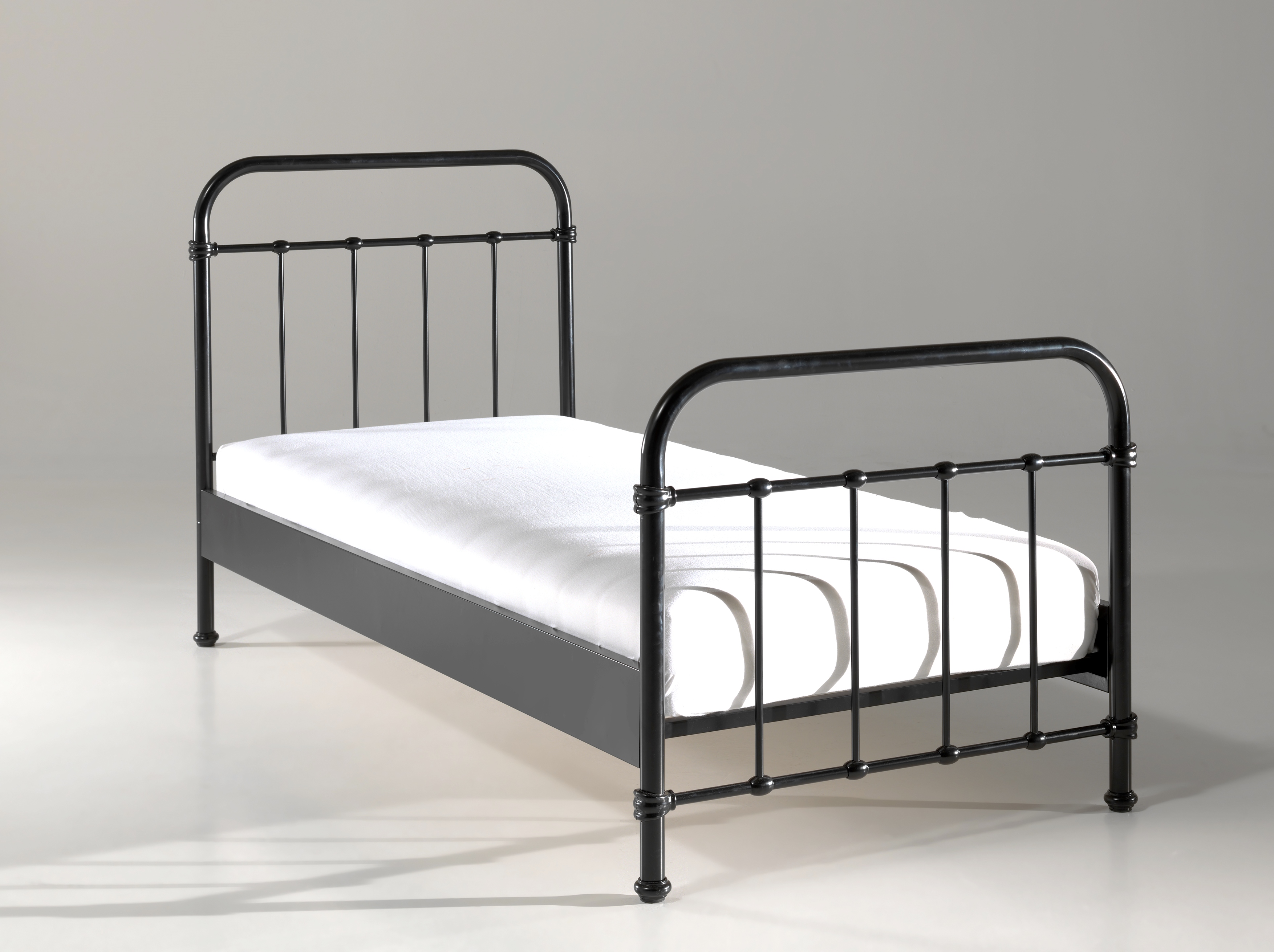 Lit enfant New York 90x200cm métal - noir - Image 3