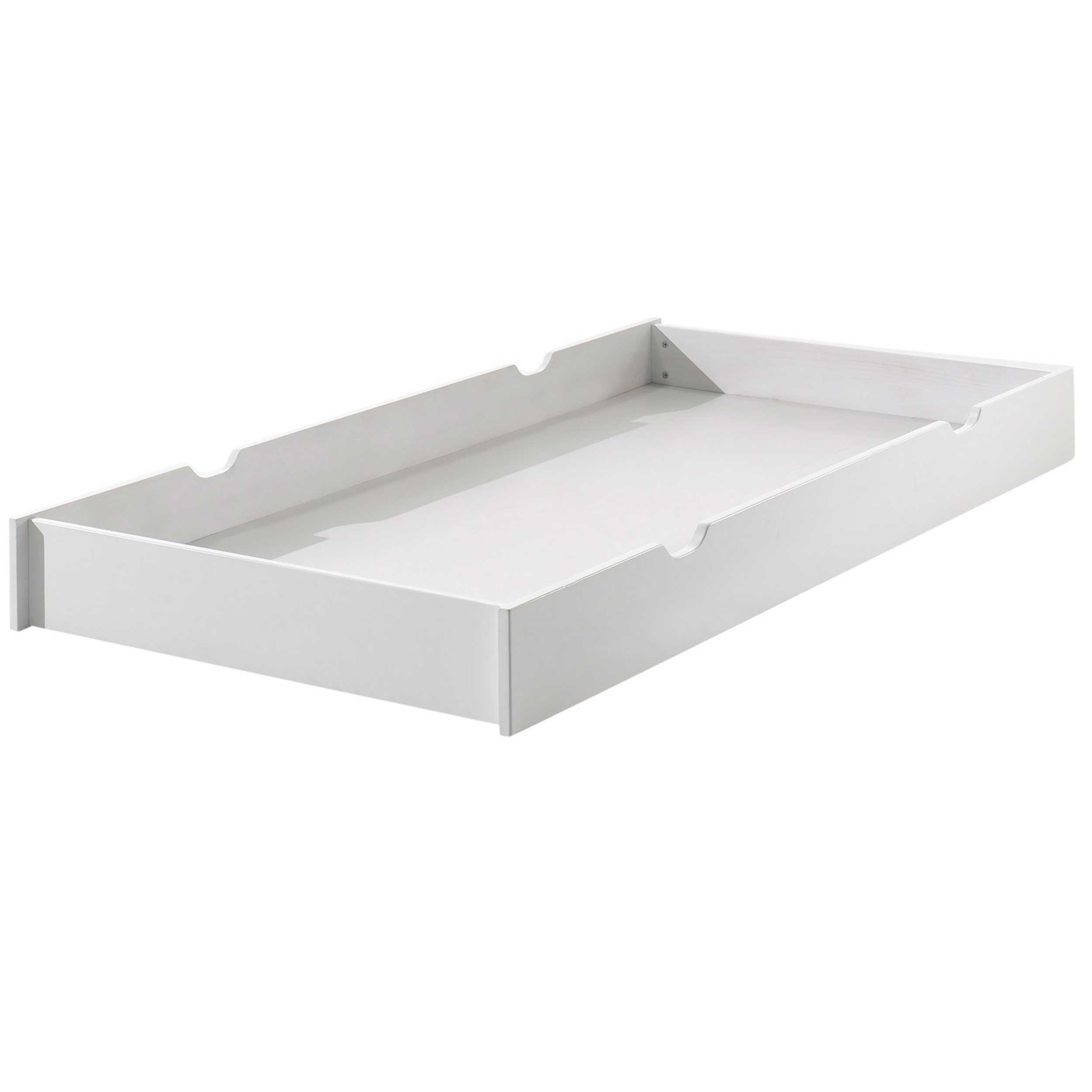 Lit Erik 90x200cm avec tiroir de lit - blanc - Image 3