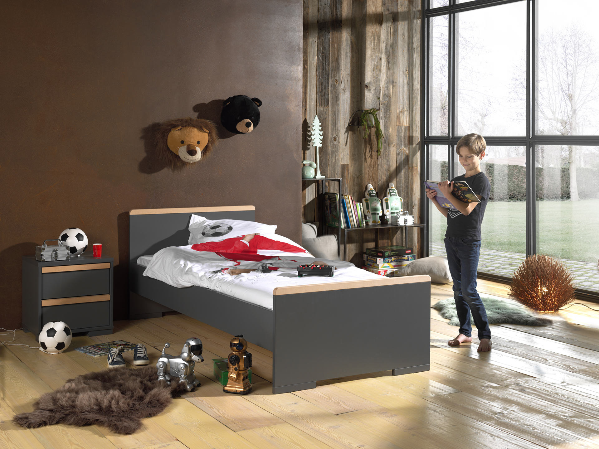 Lit London 90x200 - anthracite - Image 10