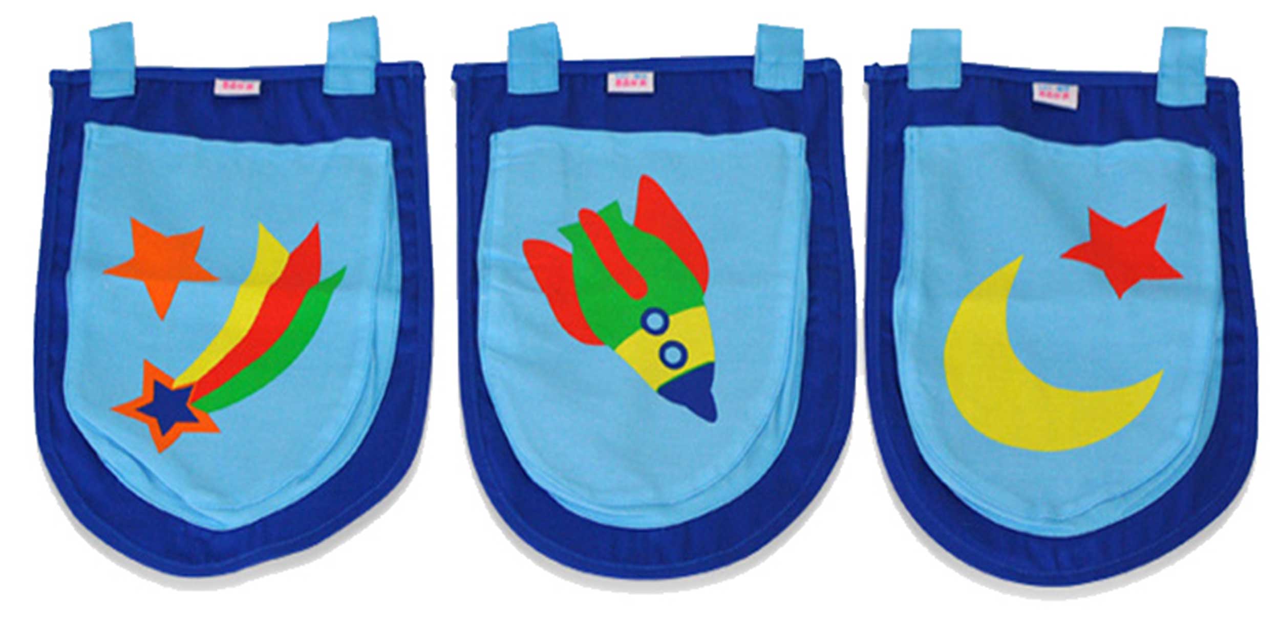 Lit mi-hauteur avec toboggan Astrid avec tunnel de lit et sacs de rangement Astro - pin - Image 3