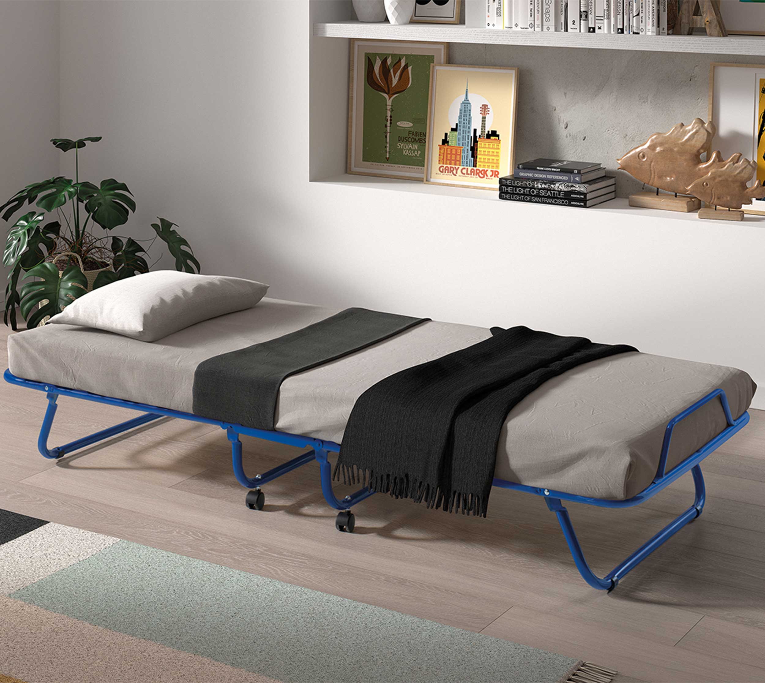 Lit pliant + matelas Safari 80x190