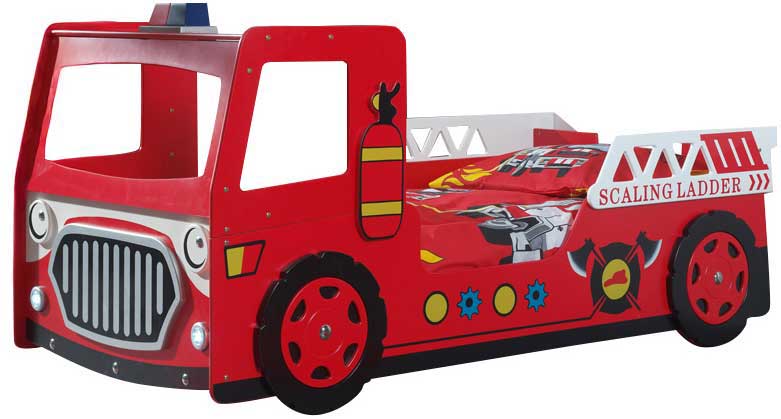 Lit pompier Firetruck avec éclairage LED - Image 4