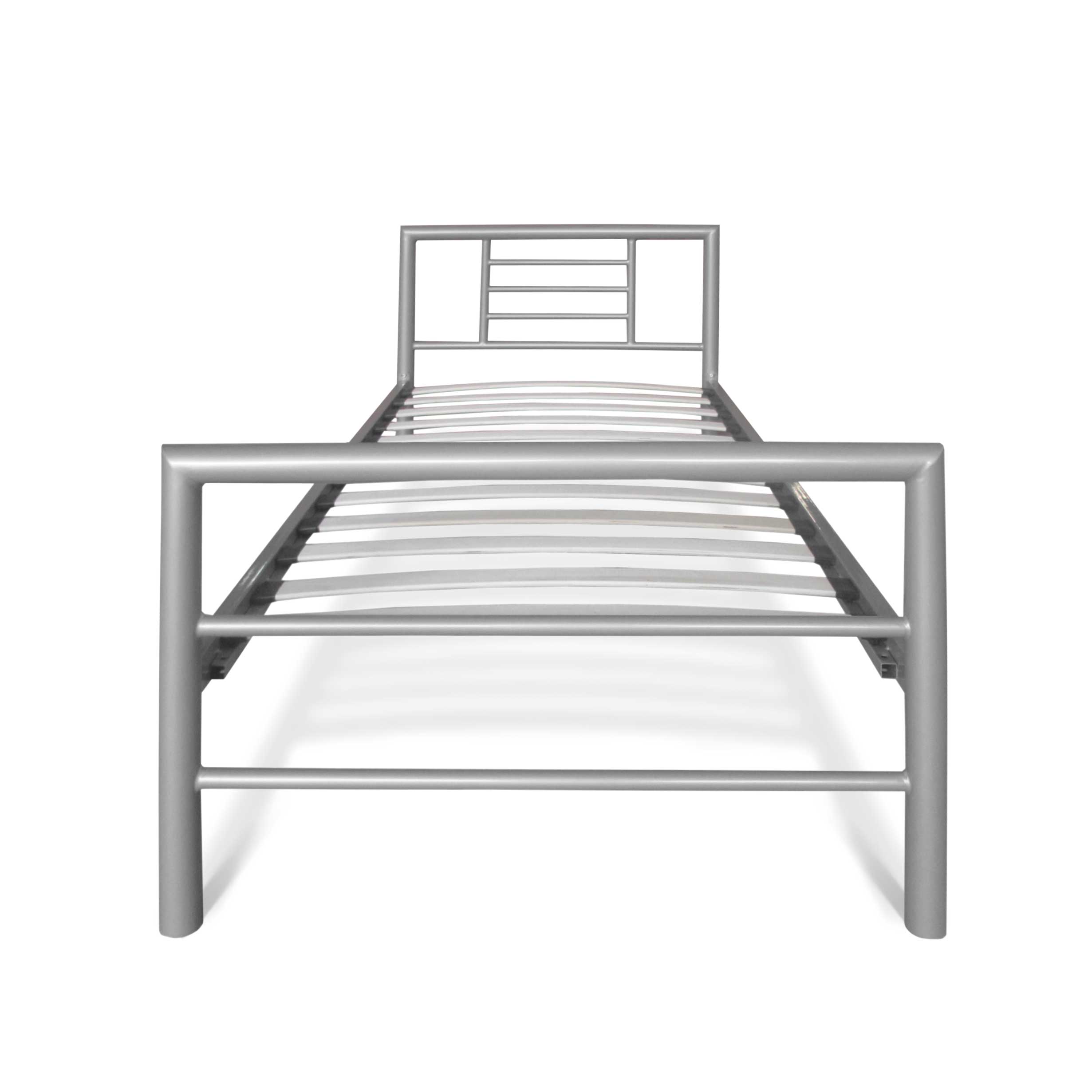 Lit Sandro 90x200 métal - gris - Image 2