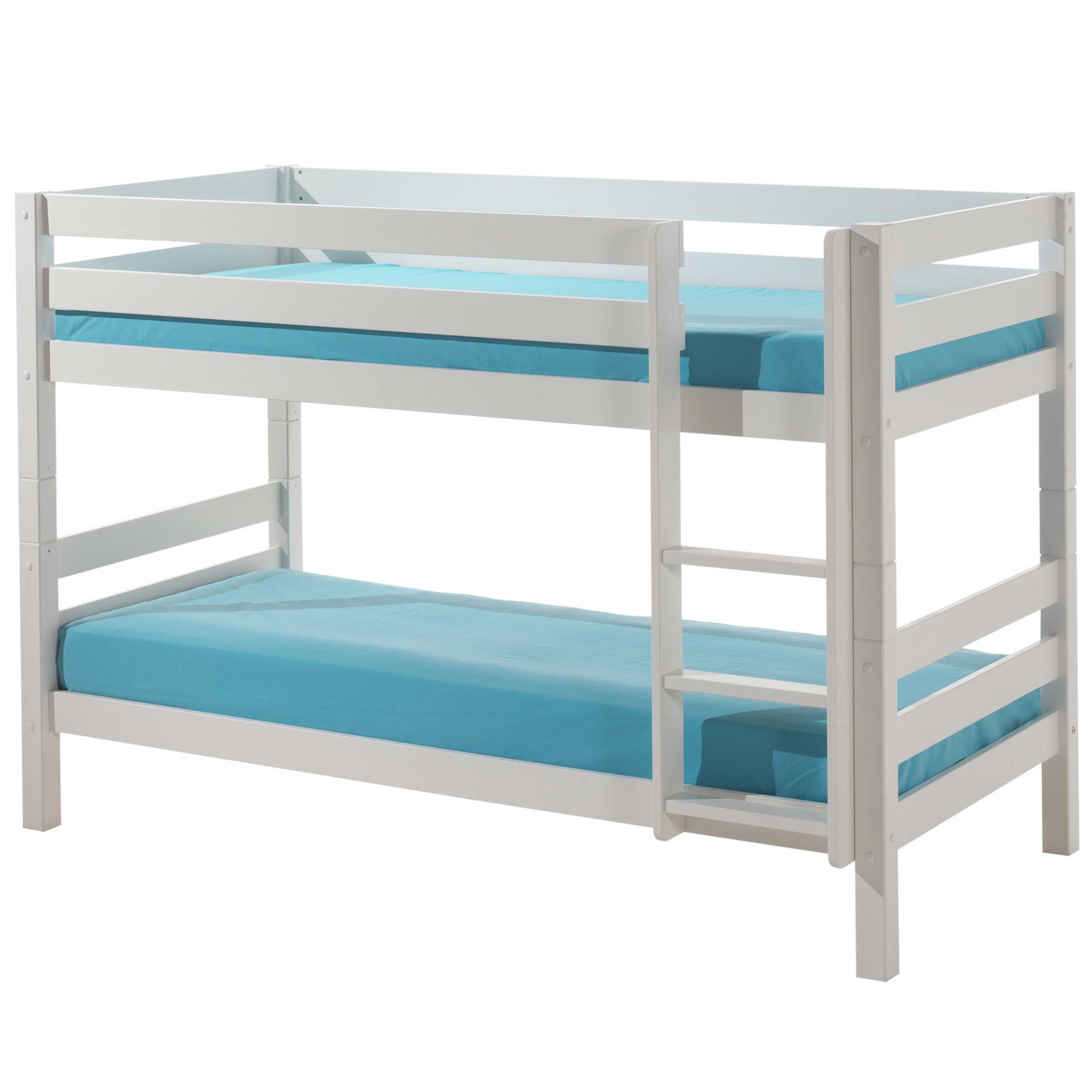 Lit superposé Claire bas avec tiroir de lit - blanc - Image 5