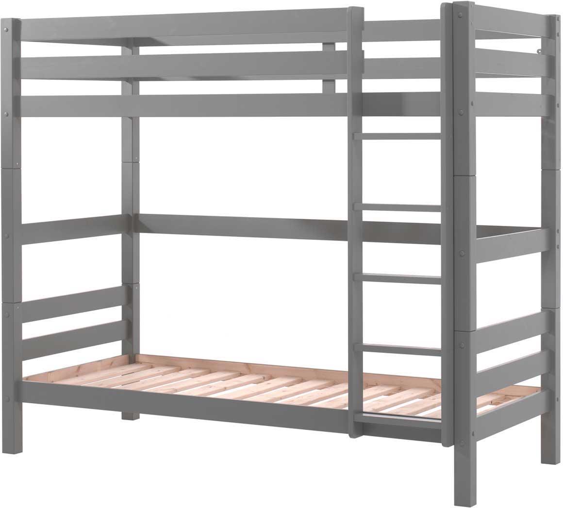 Lit superposé Claire haut avec tiroir de lit - gris - Image 5