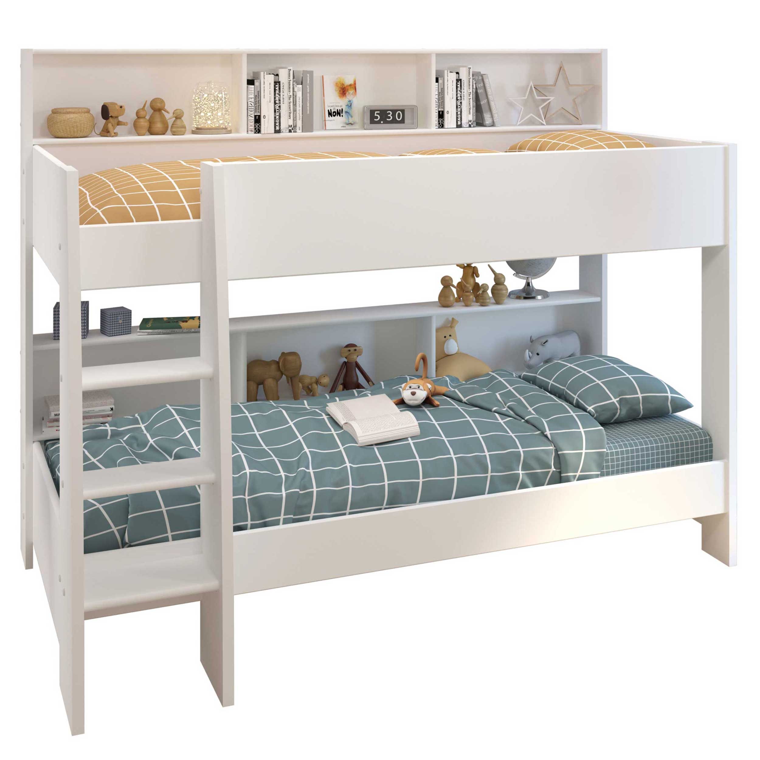 Lit superposé Leon incl. sommiers - chêne - Image 9