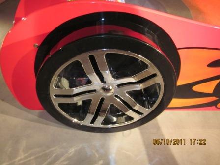 Lit voiture Le Mans - rouge - Image 5