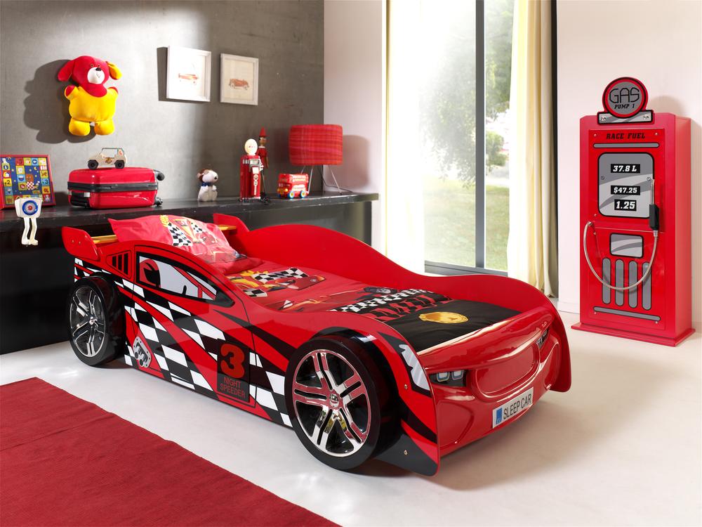 Lit voiture Night Speeder 90 x 200cm - rouge - Image 5