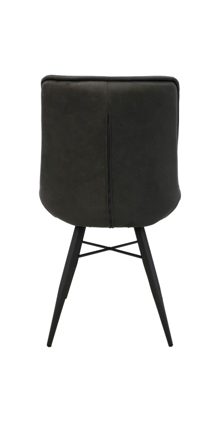 Lot de 2 chaises de salle à manger Denver - gris - Image 2