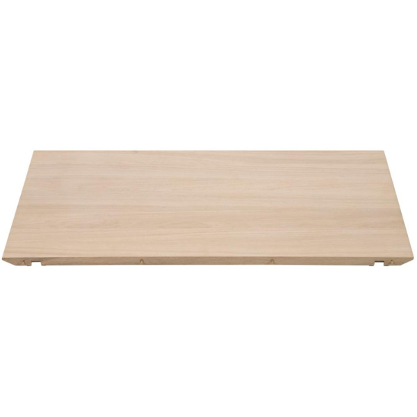 Lot de 2 rallonges Cedro 50 cm - chêne blanc