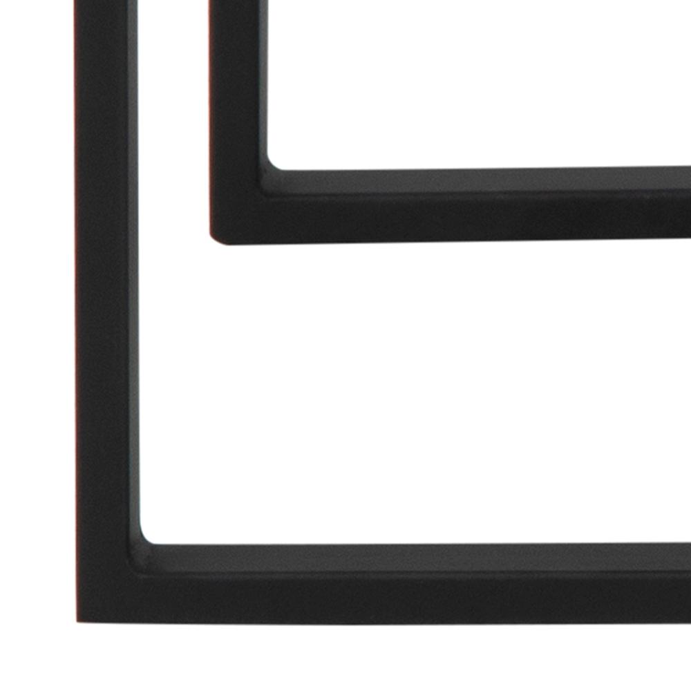 Lot de 3 tables d'appoint Nicola céramique - blanc/noir - Image 3