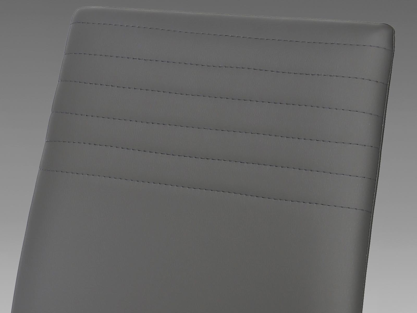 Lot de 6 chaises Broadway - gris - Image 5