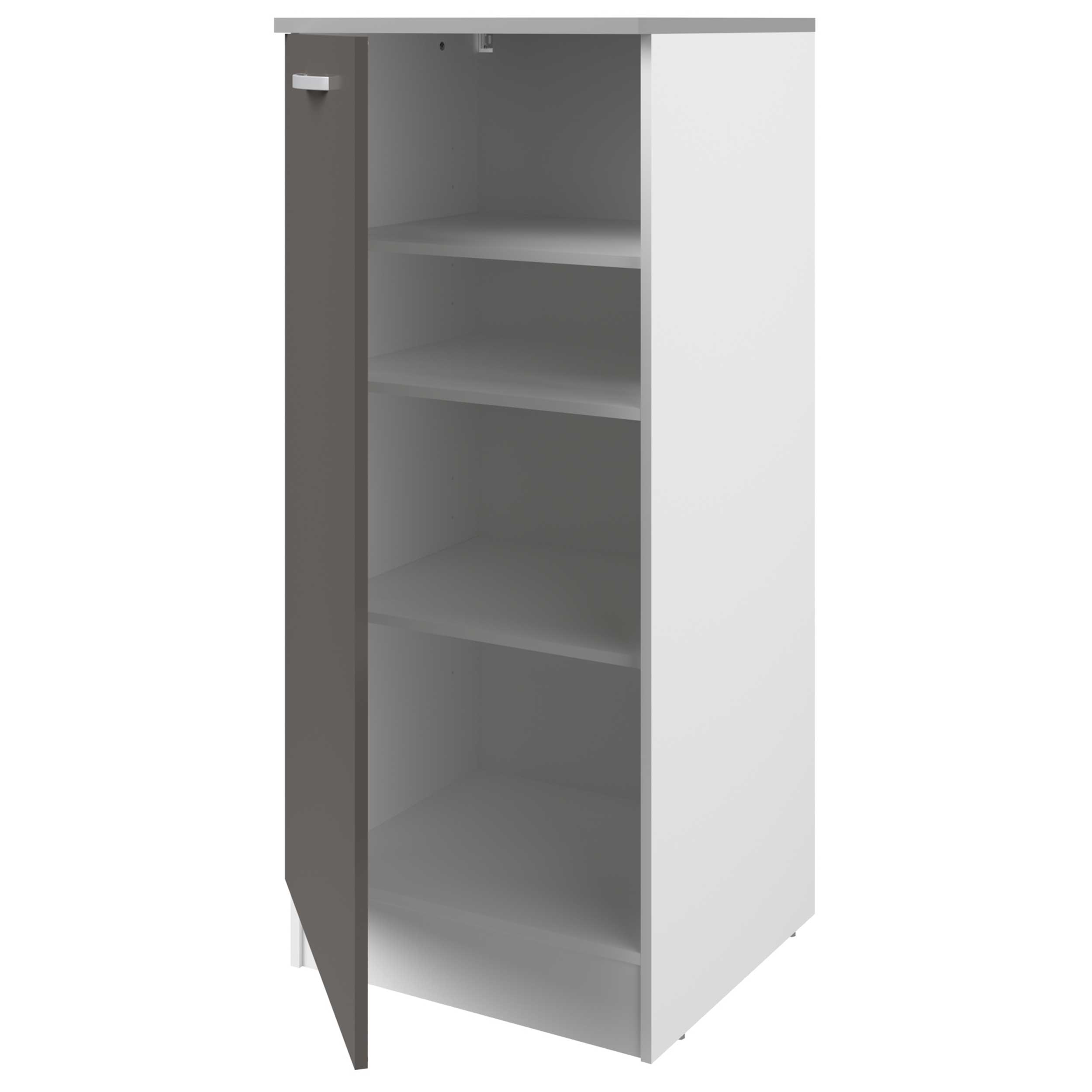 Meuble bas Eko H141 x 60 - gris - Image 3