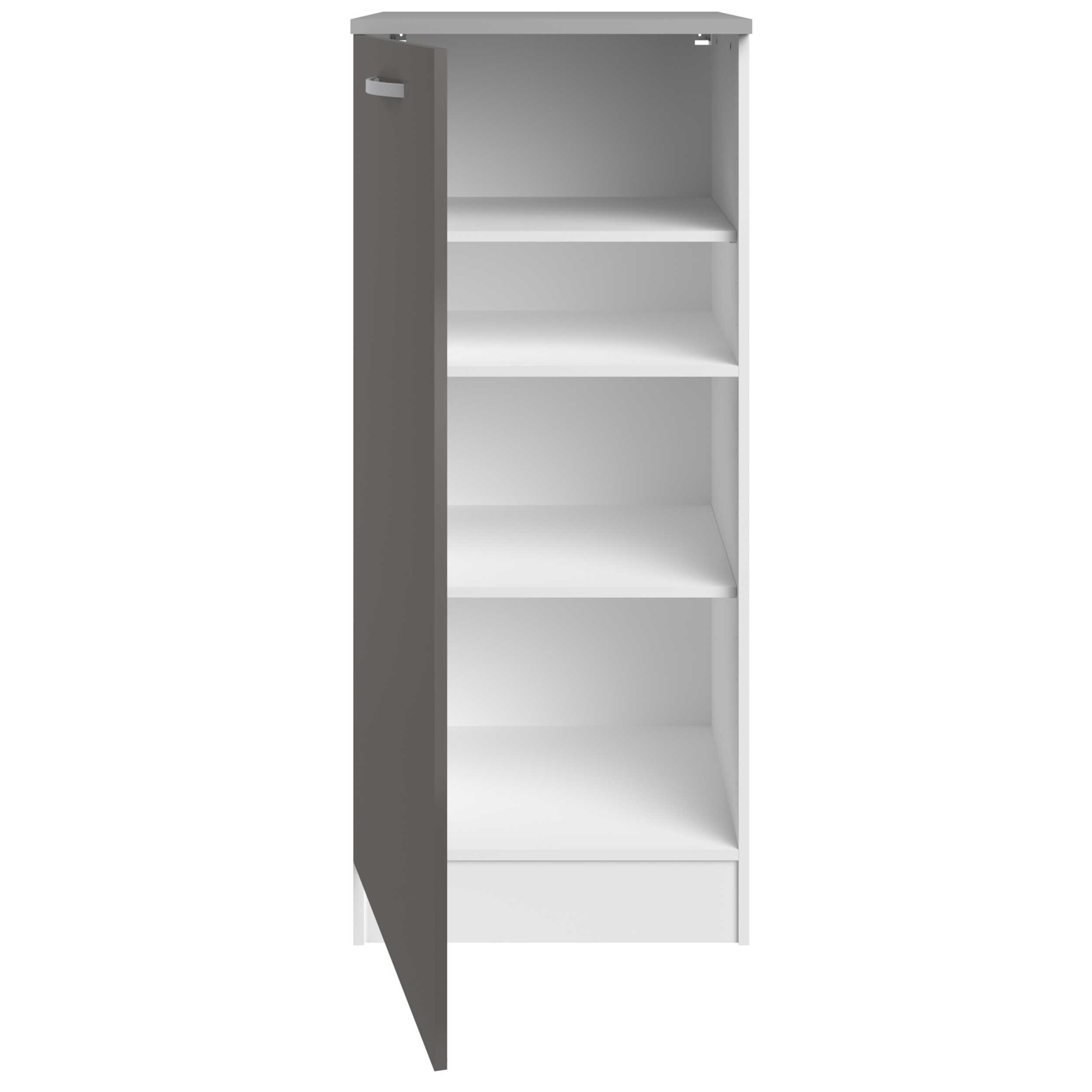 Meuble bas Eko H141 x 60 - gris - Image 4