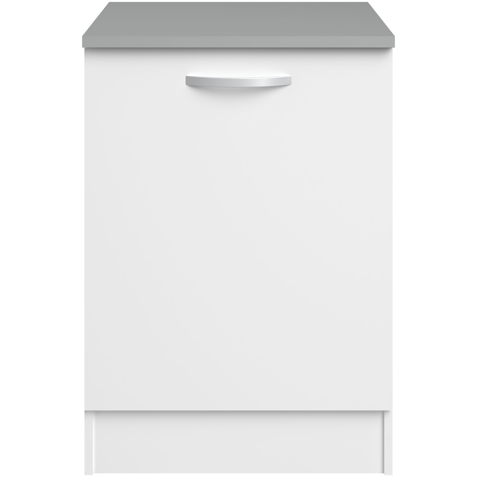 Meuble bas Oke 60 cm avec porte - blanc - Image 4