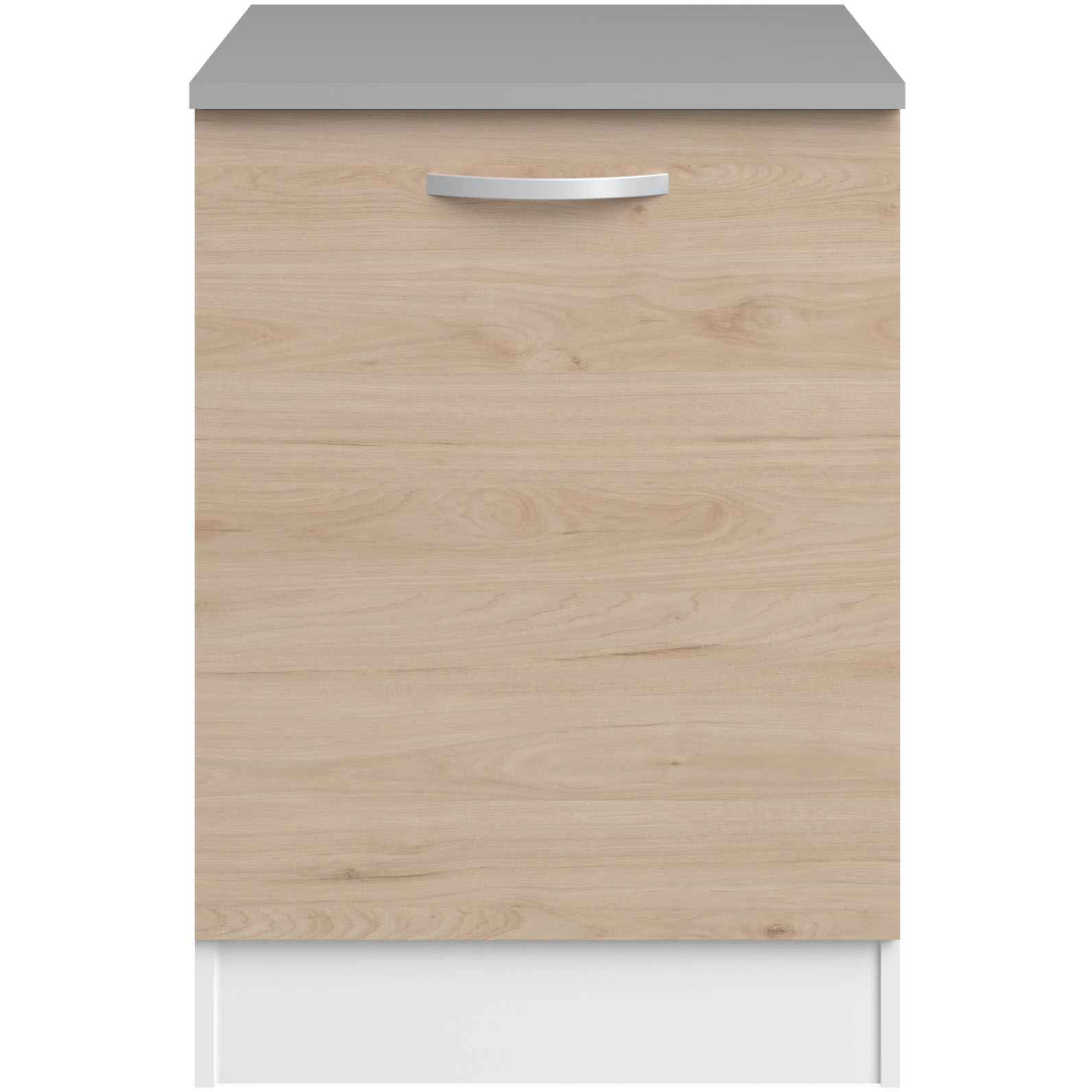 Meuble bas Oke 60 cm avec porte - chêne - Image 4