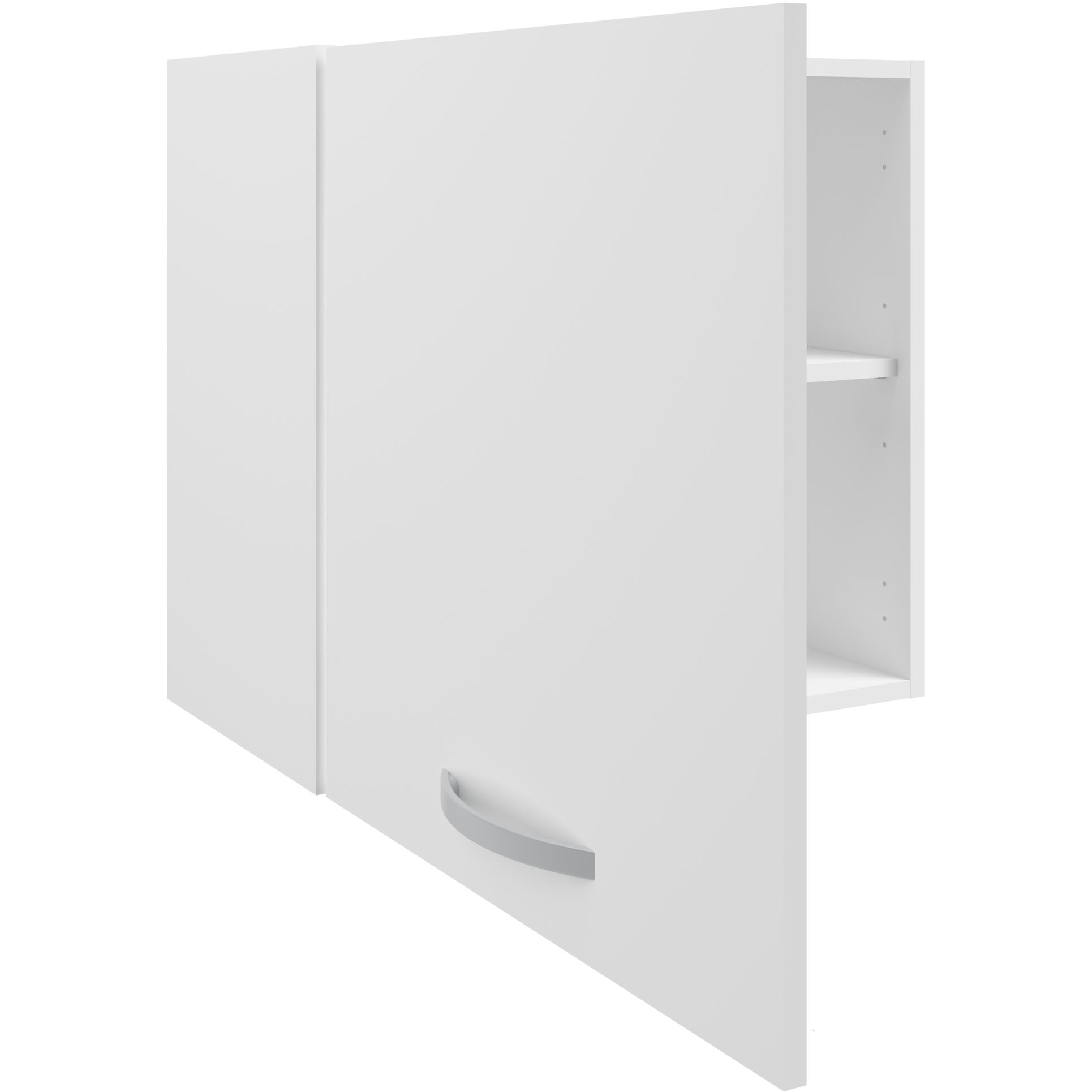 Meuble haut Oke 60 cm - blanc - Image 2