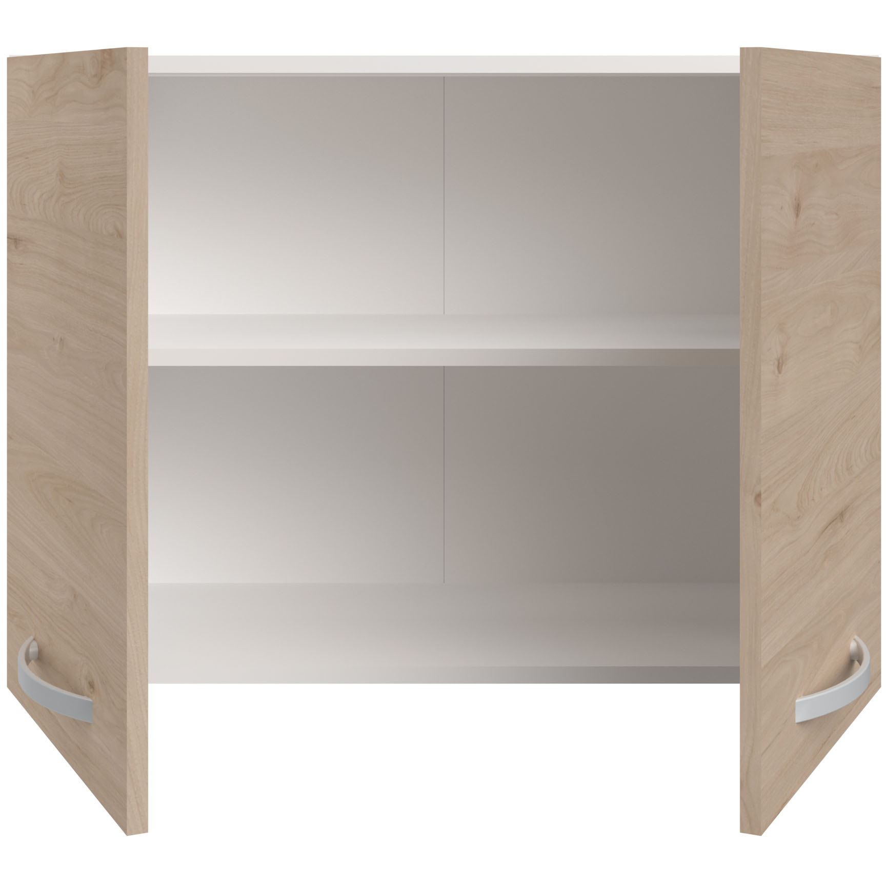 Meuble haut Oke 80cm à 2 portes - chêne - Image 3