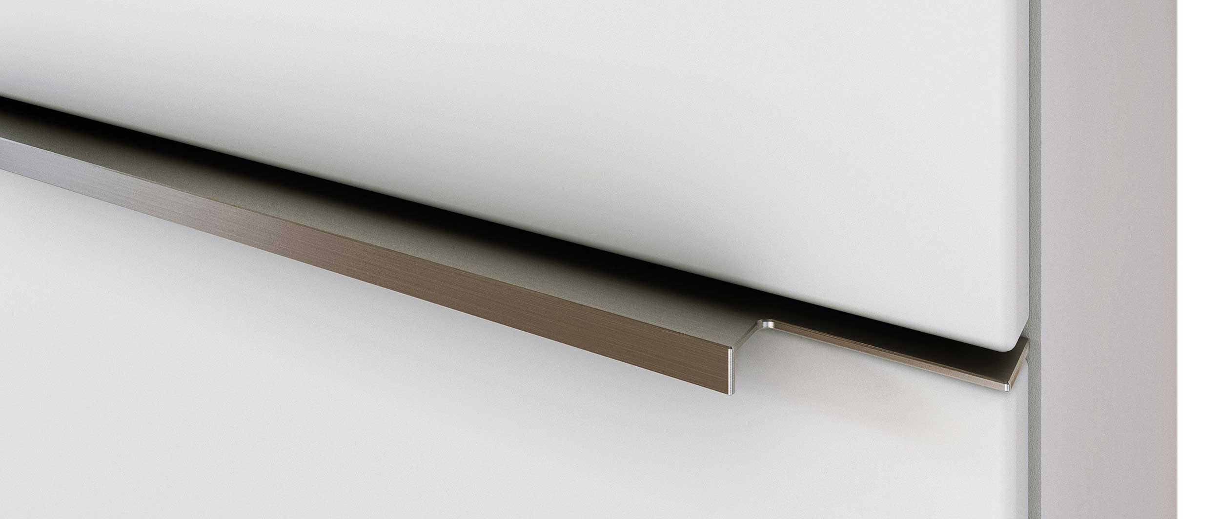 Meuble lavabo Hansen 100cm 2 tiroirs - blanc - Image 8