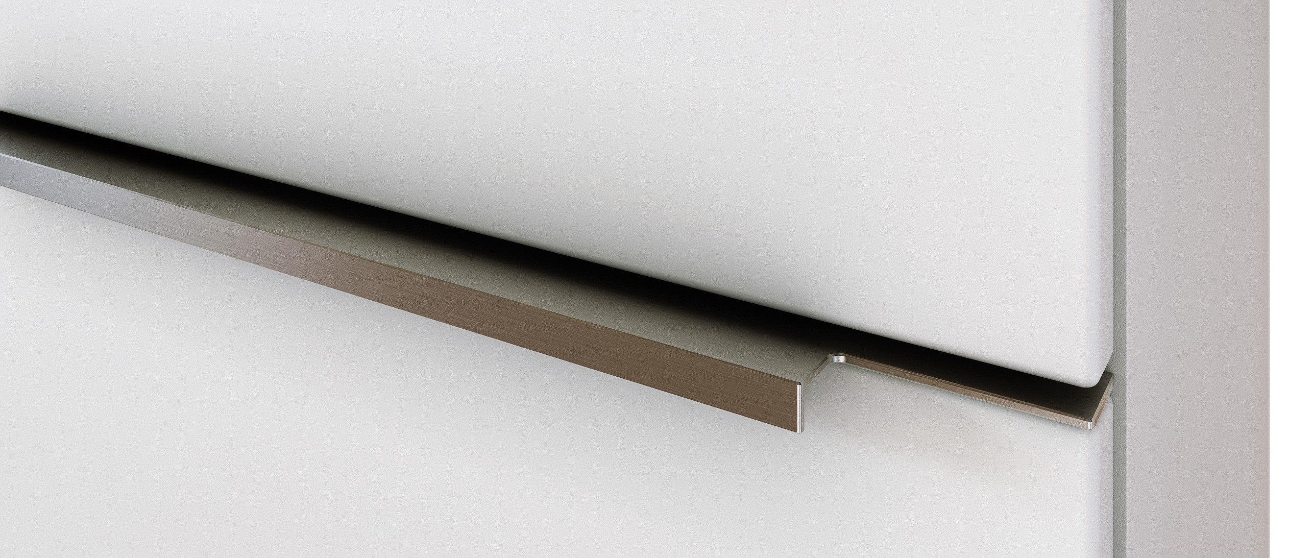 Meuble lavabo Hansen L60xP48cm avec 2 tiroirs - blanc - Image 4