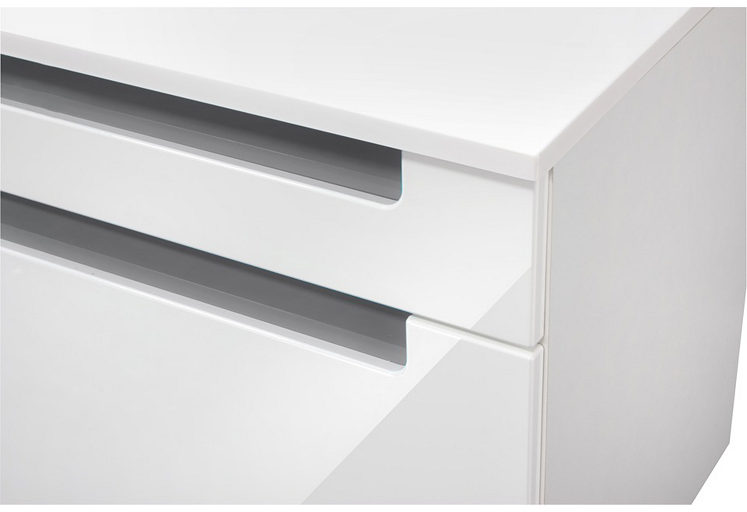 Meuble lavabo Siena 80cm - blanc/anthracite - Image 4