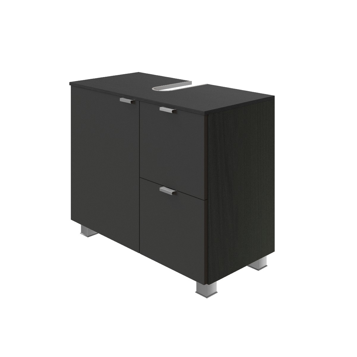 Meuble sous lavabo Bodhi 70cm - gris graphite - Image 11