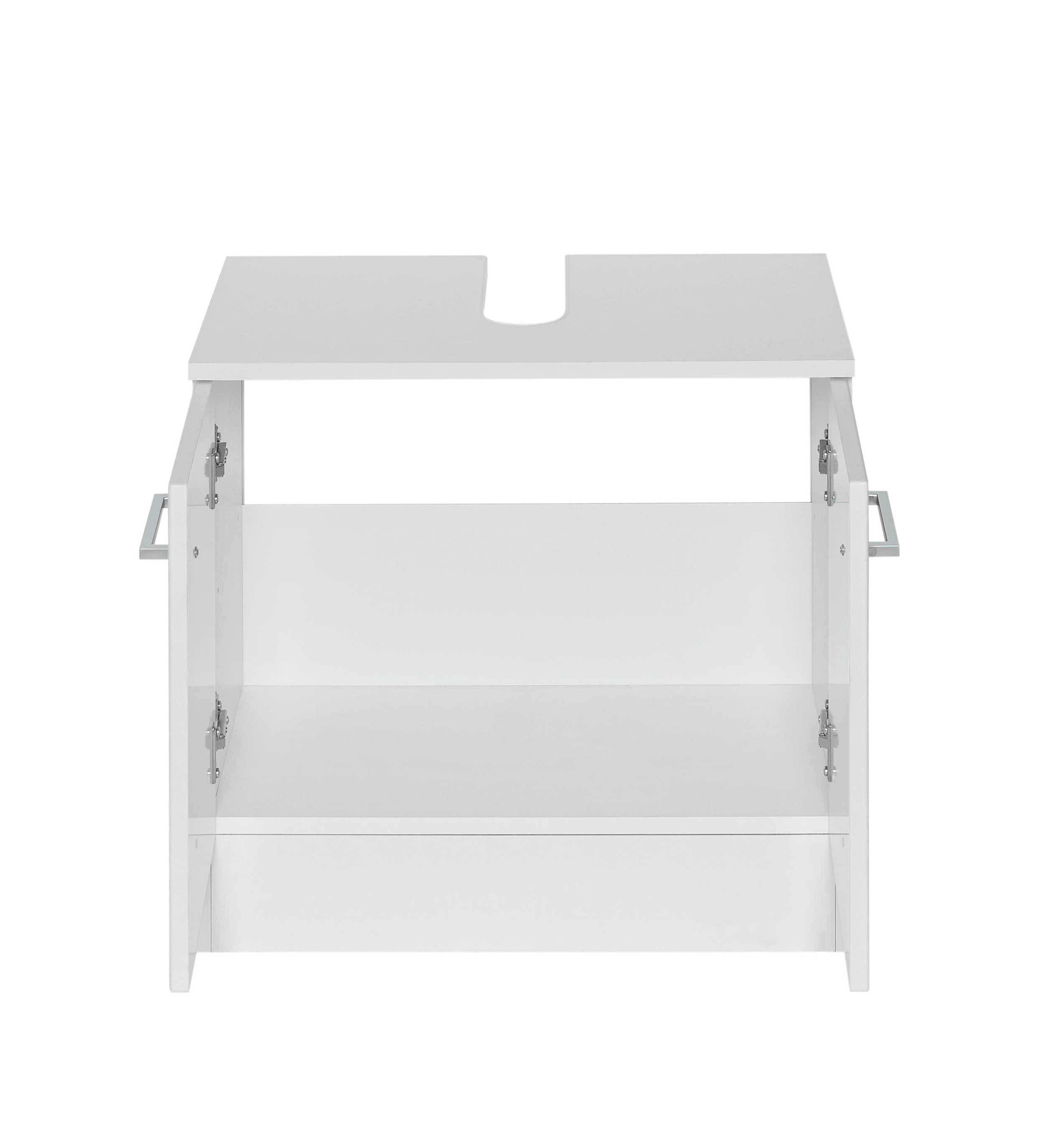 Meuble sous lavabo Ricca 60cm 2 portes - blanc - Image 6