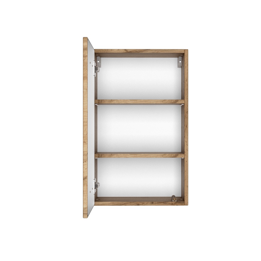 Meuble suspendu Brama/Kornel 40cm 1 porte - chêne wotan - Image 6