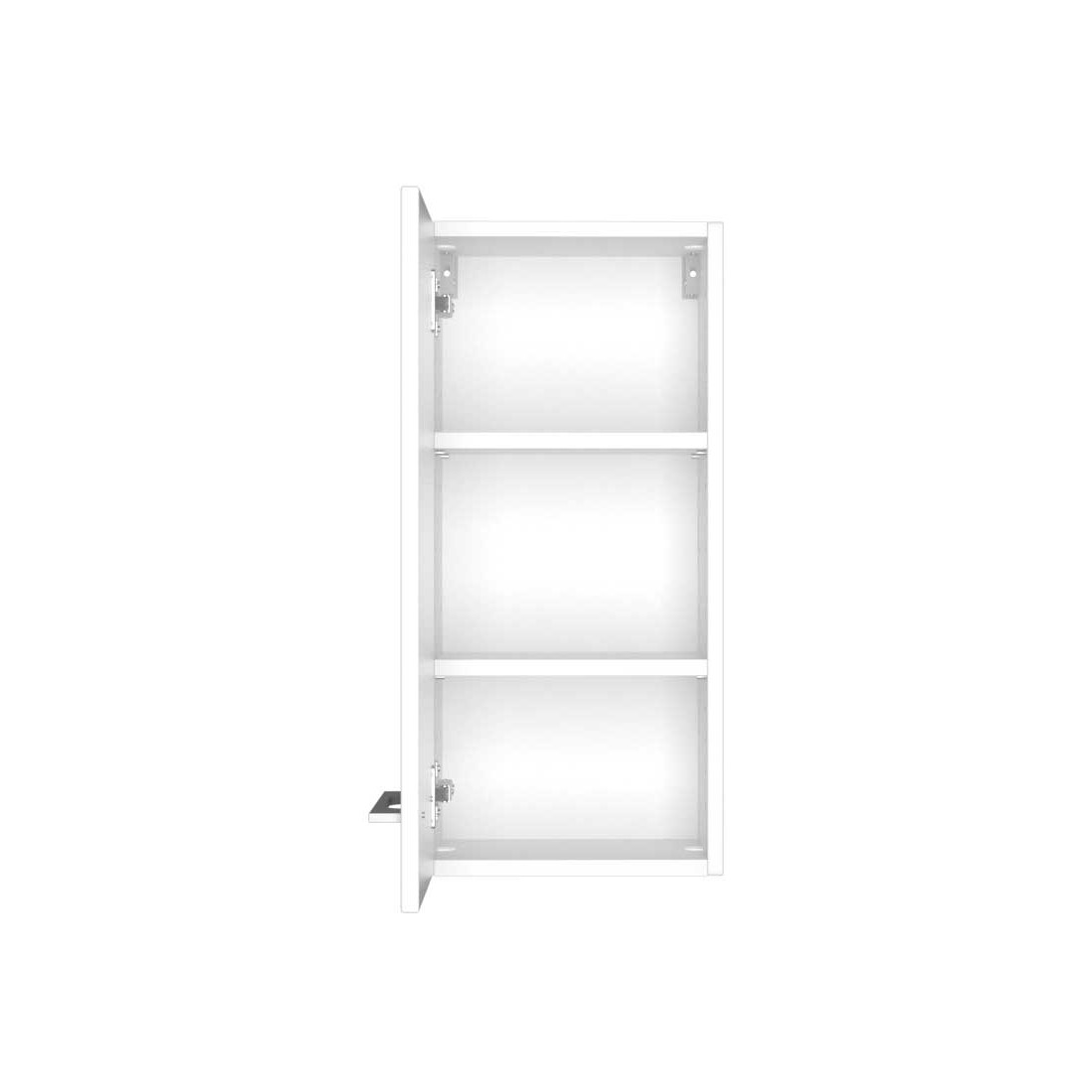 Meuble suspendu Dasa 30cm 1 porte - blanc - Image 6