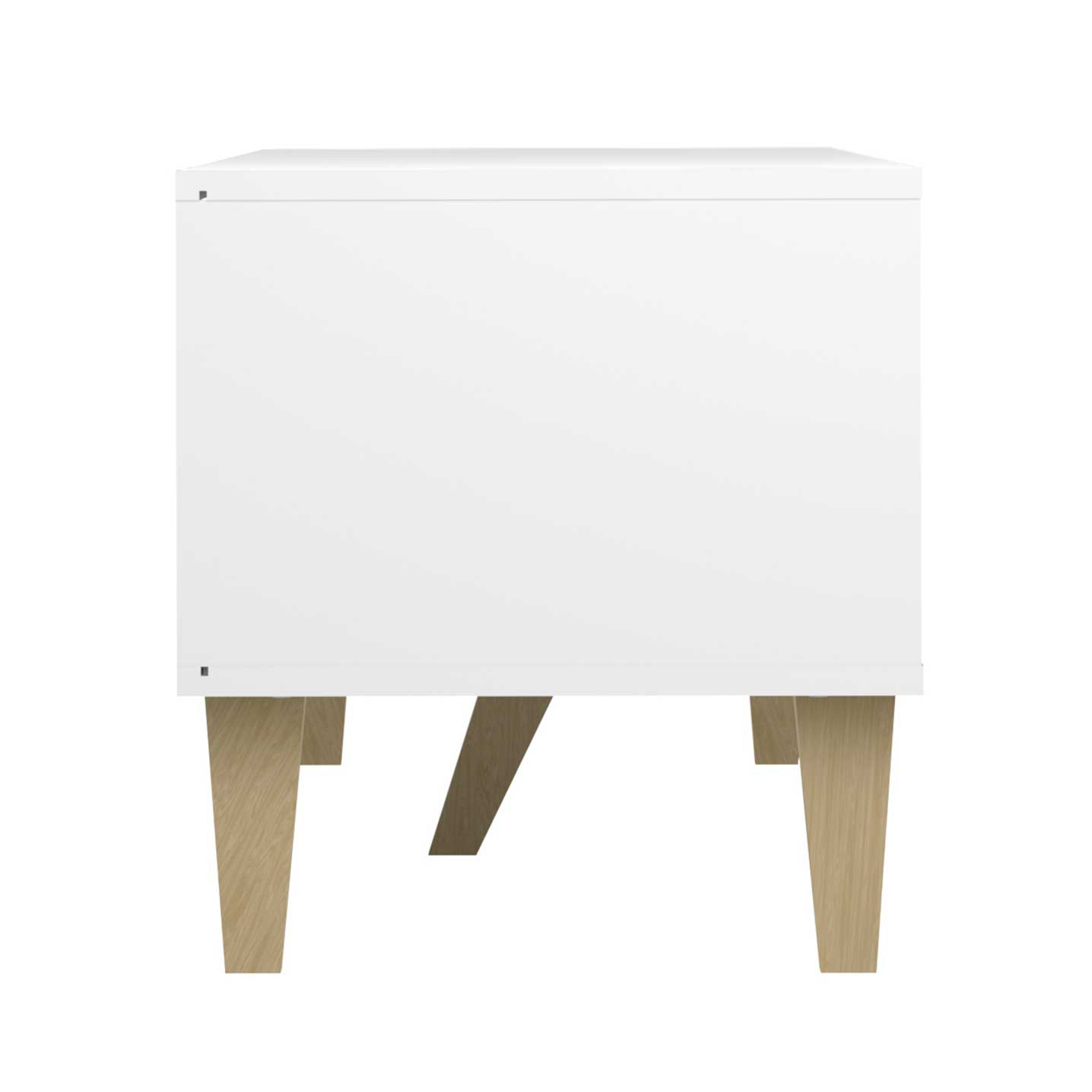 Meuble TV Kim 165cm - blanc - Image 2