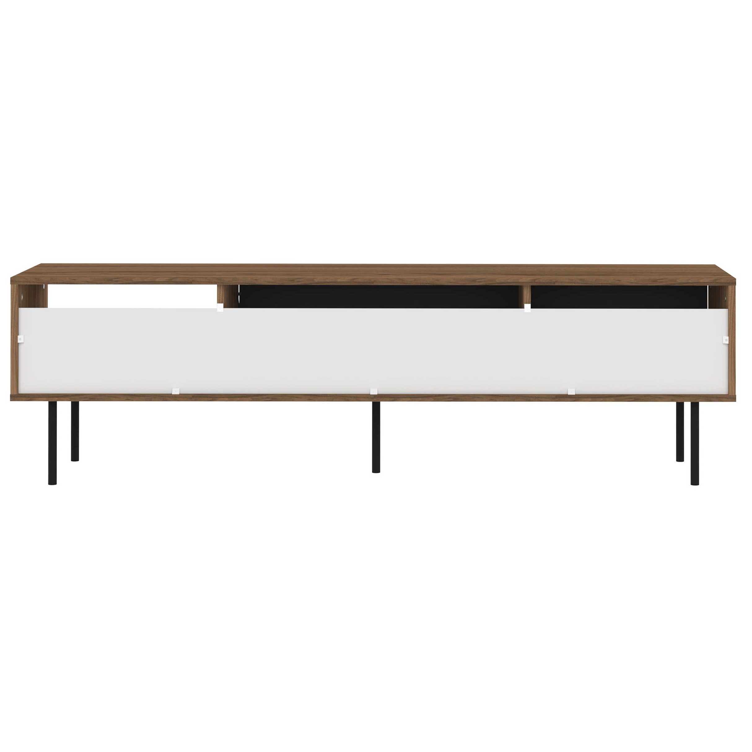 Meuble TV Watt 165cm - noyer/gris - Image 4