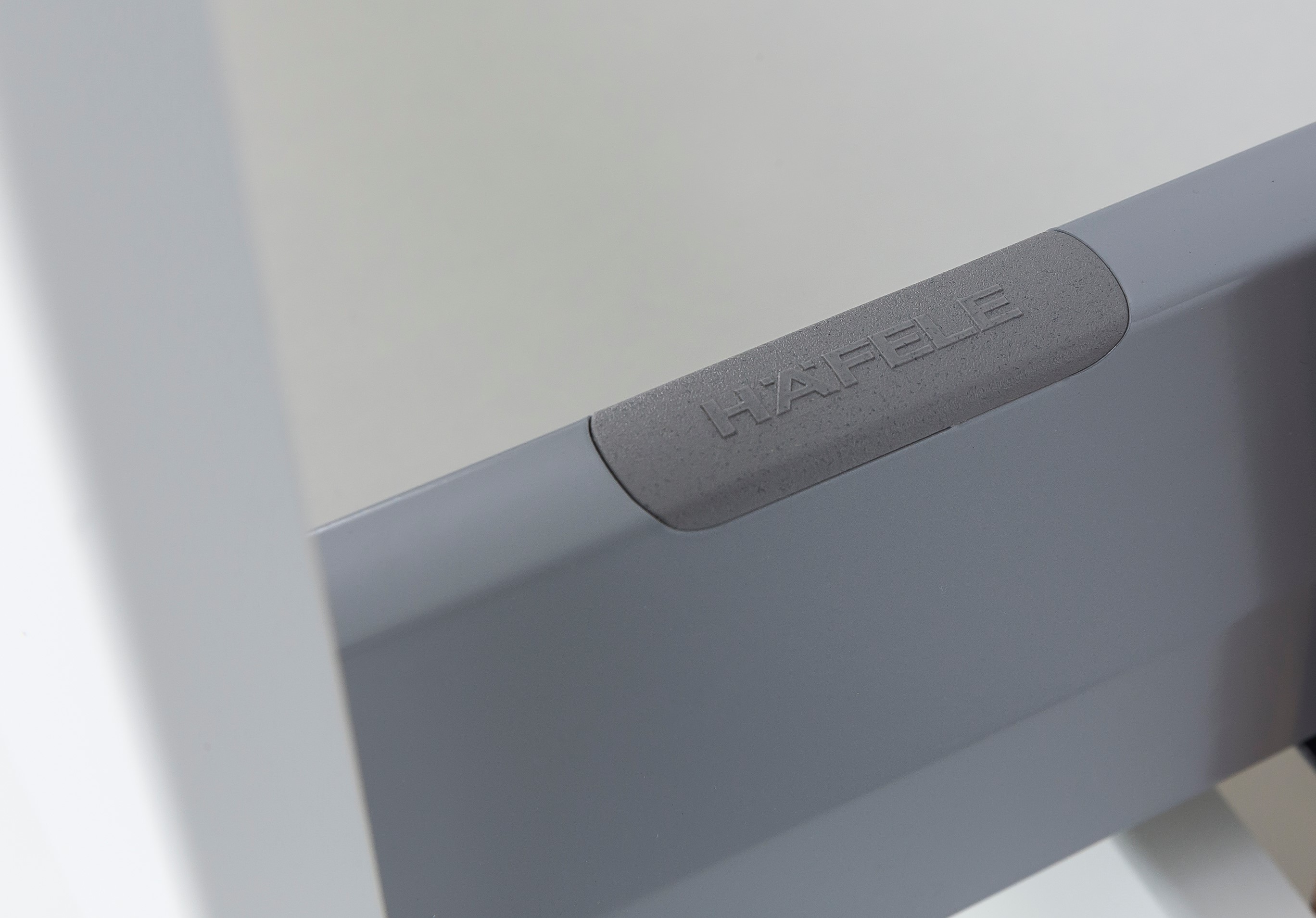 Meuble vasque Bobbi 100cm 2 tiroirs - graphite/blanc brillant - Image 4