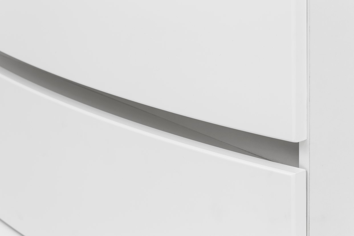 Meuble vasque Kornel 80cm avec vasque blanche - blanc - Image 2