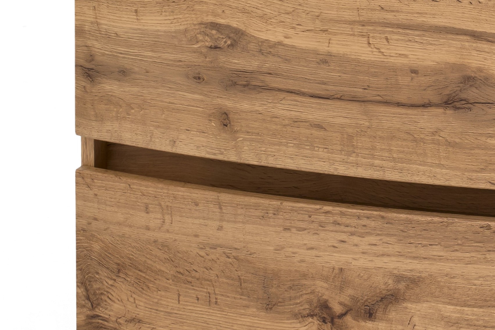 Meuble vasque Kornel 80cm avec vasque grise - chêne - Image 9