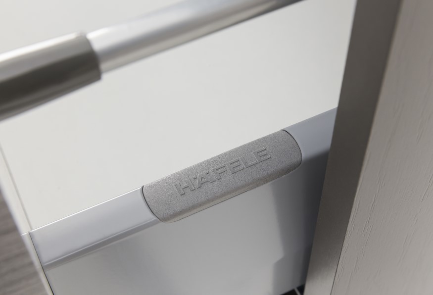 Meuble vasque Stivan 80cm avec vasque grise - chêne gris - Image 2