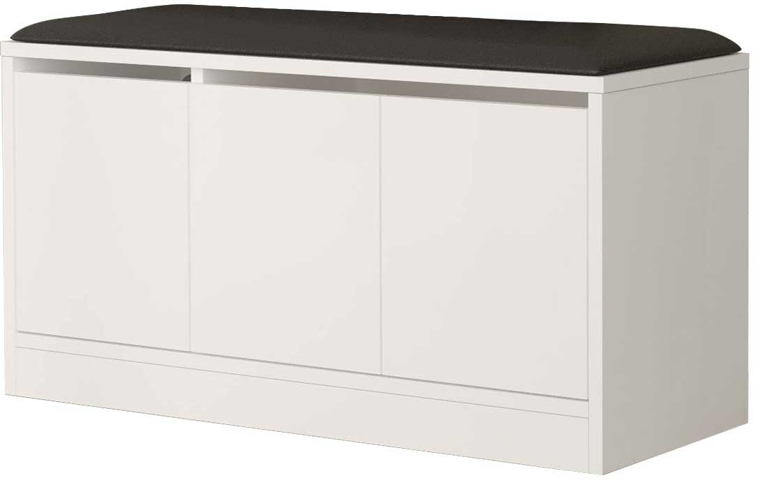 MR2 Meuble à chaussures | 100 % MÉLAMINE | Blanc - Image 5