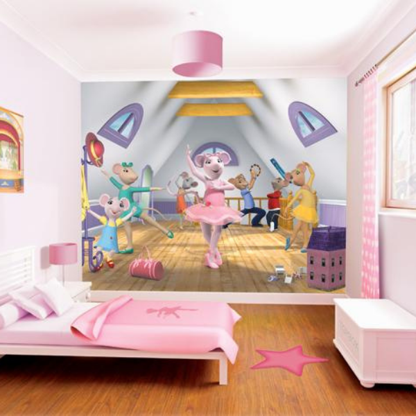 Papier peint Angelina Ballerina