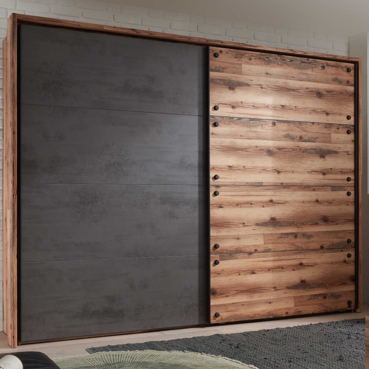 Passepartout Kalas pour Armoire 270cm - brun - Image 2