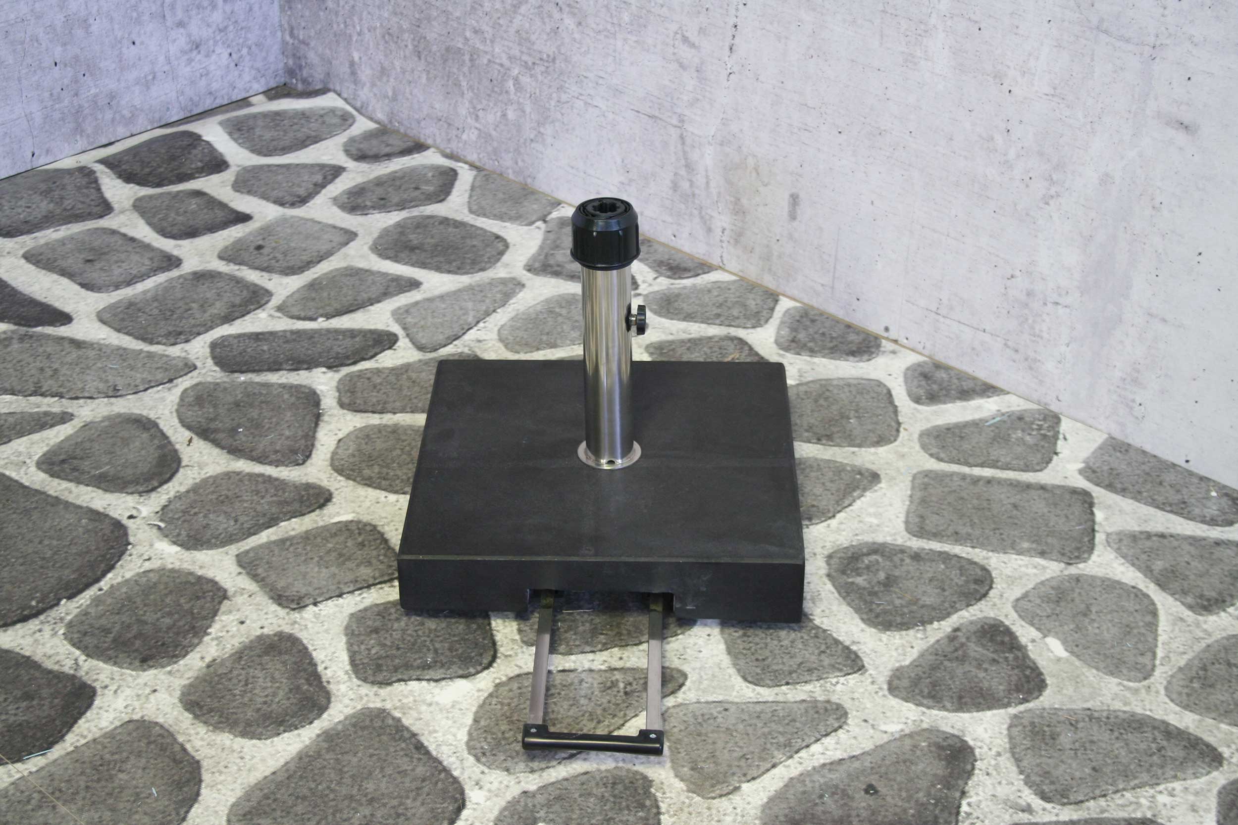 Pied de parasol 30kg avec système trolley - Image 5