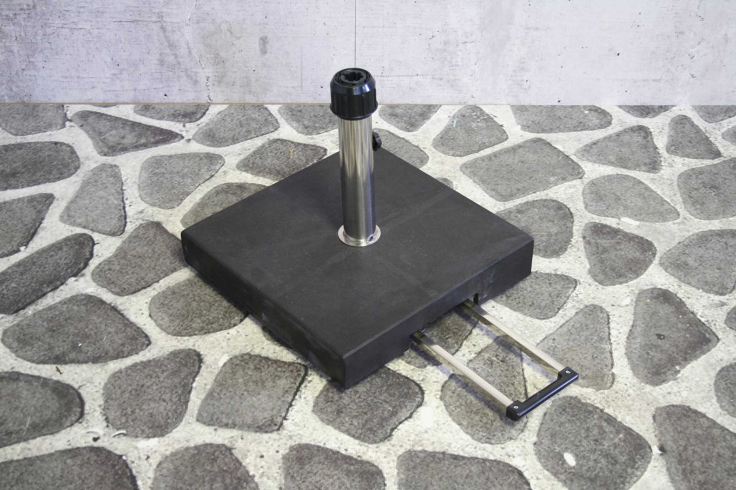 Pied de parasol 30kg avec système trolley - Image 6